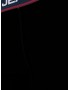 Tommy Hilfiger Jeans 3p Trunk UM0UM02968-0R7, Ανδρικά μπόξερ με φαρδύ λάστιχο ΜΑΥΡΟ